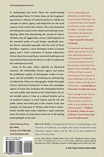 Anthropology and Social Theory: Culture, Power, and the Acting Subject (a John Hope Franklin Center Book),Used