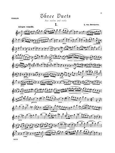 Three Duets (Kalmus Edition),Used
