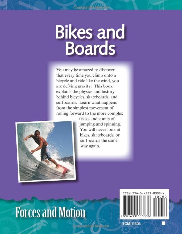 Bikes and Boards: Forces and Motion (Science Readers),Used