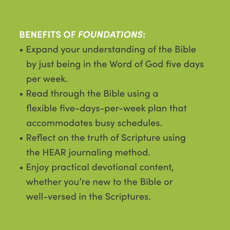 Foundations: A 260Day Bible Reading Plan for Busy Believers (Journal) by Robby Gallaty (20151101),Used