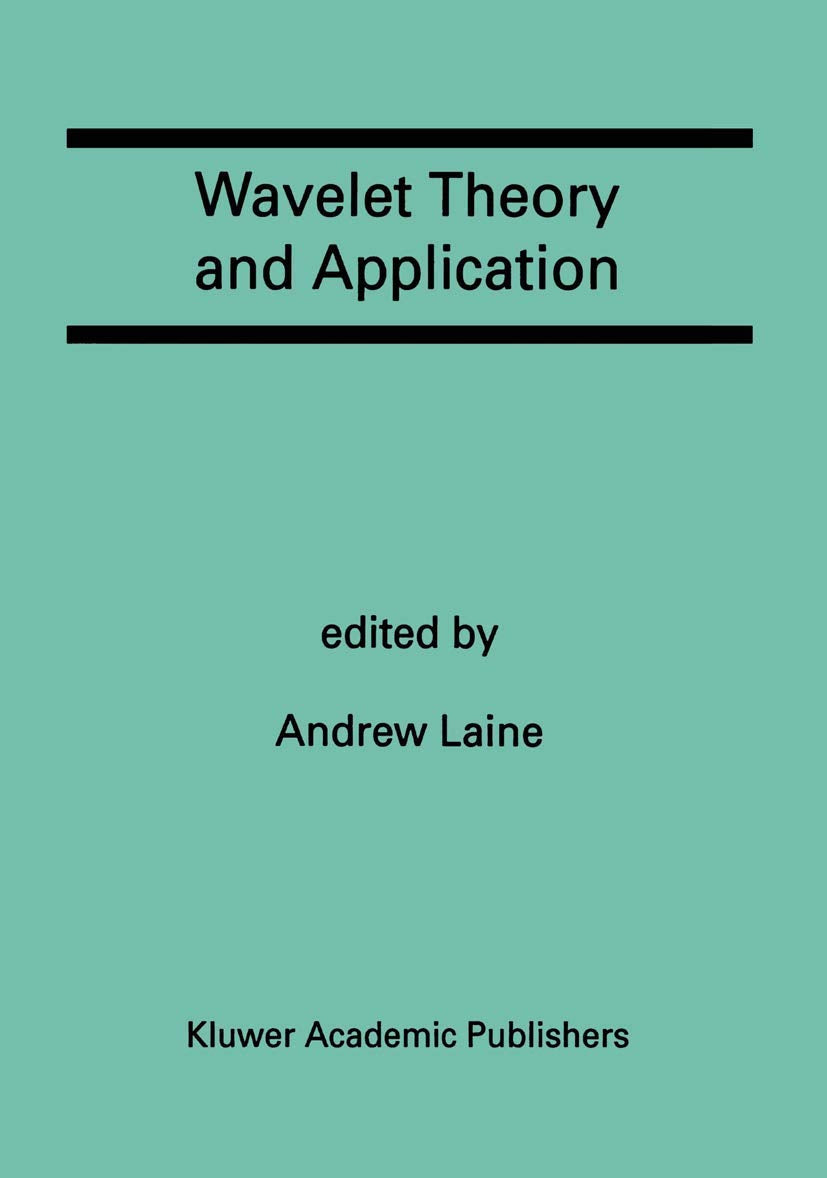 Wavelet Theory and Application: A Special Issue of the Journal of Mathematical Imaging and Vision,Used