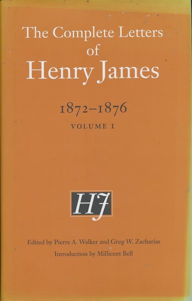 The Complete Letters Of Henry James, 18721876: Volume 1,Used
