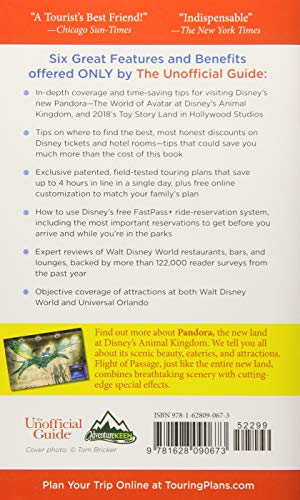 The Unofficial Guide to Walt Disney World 2018 (The Unofficial Guides),Used