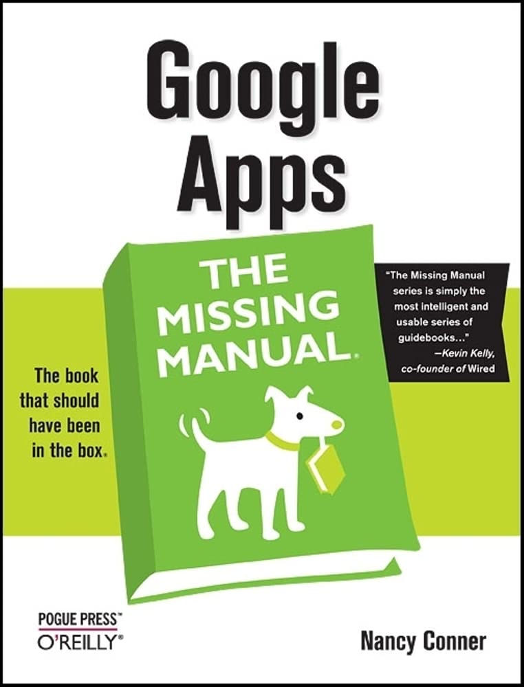 Google Apps: The Missing Manual,New