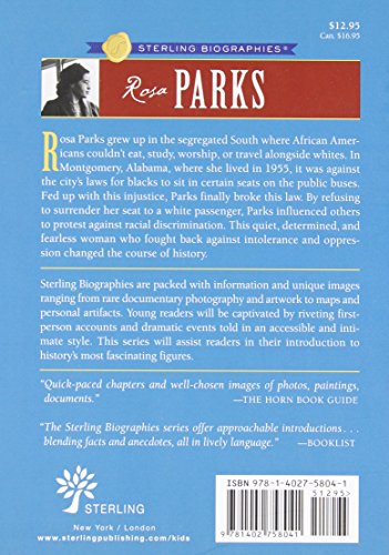 Sterling Biographies: Rosa Parks: Courageous Citizen,Used
