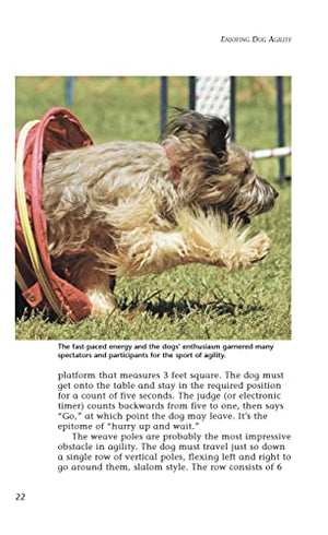 Enjoying Dog Agility, Second Edition (CompanionHouse Books) How to Train Your Dog to Navigate Agility Obstacles  Tunnels, Ramps,Used