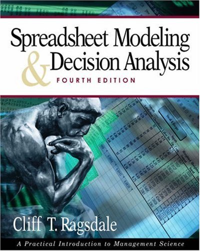 Spreadsheet Modeling And Decision Analysis,Used