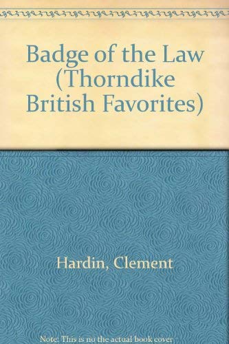 Badge Of The Law,Used