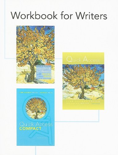 Workbook for Writers,Used