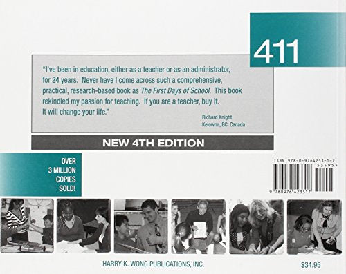 The First Days Of School: How To Be An Effective Teacher (Book & Dvd)-used