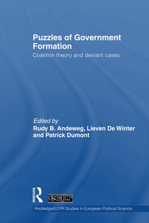Puzzles Of Government Formation (Routledge/Ecpr Studies In European Political Science),New