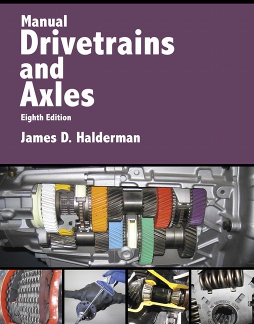 Manual Drivetrains and Axles (Halderman Automotive Series),Used