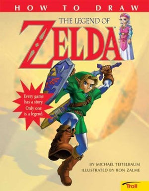 Scholastic How To Draw The Legend Of Zelda Guidebook - Creative Drawing Techniques for Fans