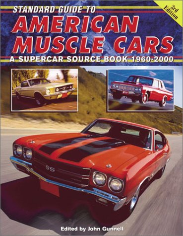 Standard Guide to American Muscle Cars: A Supercar Source Book, 19602000,Used