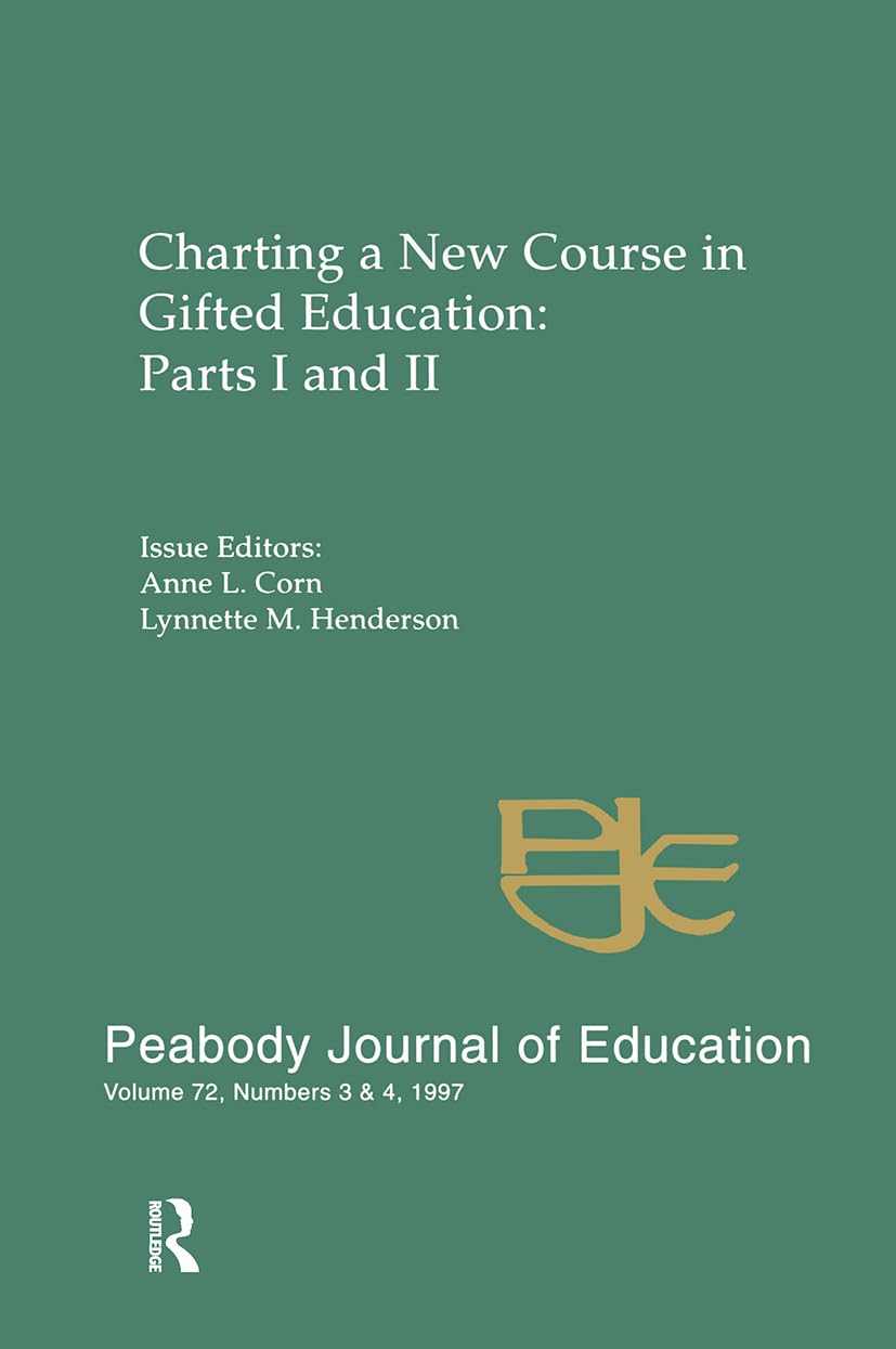 Charting A New Course In Gifted Education,Used