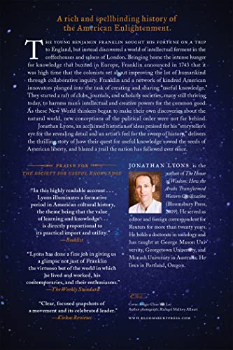 The Society for Useful Knowledge: How Benjamin Franklin and Friends Brought the Enlightenment to America,Used