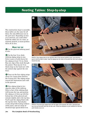 The Complete Book of Woodworking: StepbyStep Guide to Essential Woodworking Skills, Techniques, Tools and Tips (Landauer) Over,Used