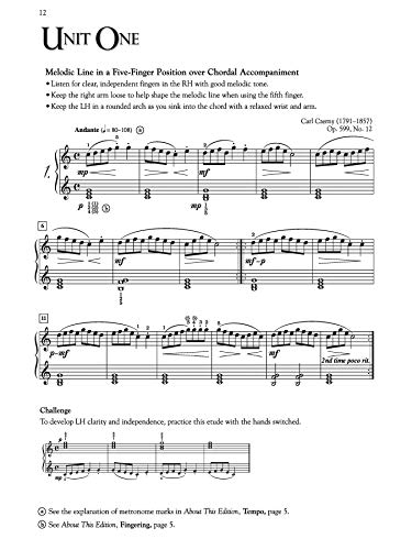 Burgmller, Czerny & Hanon  Piano Studies Selected For Technique And Musicality, Bk 1 (Burgmuller, Czerny & Hanon),Used