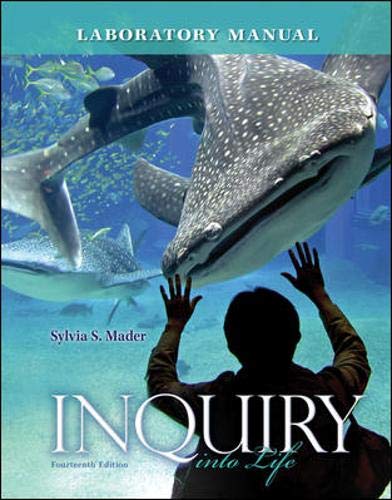 Lab Manual for Inquiry into Life,Used