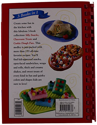 3 Books In 1: Silly Snacks, Classroom Treats, Cookie Dough Fun (Spiral Bound)-new