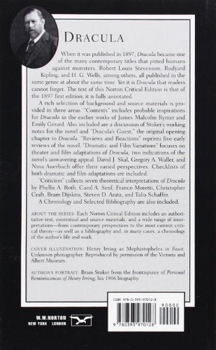 Dracula (Norton Critical Editions),New