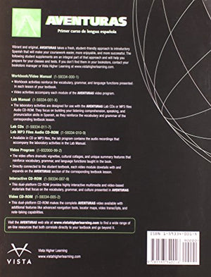Adventuras: Lab Manual (Spanish Edition),Used