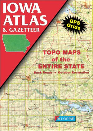 Iowa Atlas & Gazetteer,Used