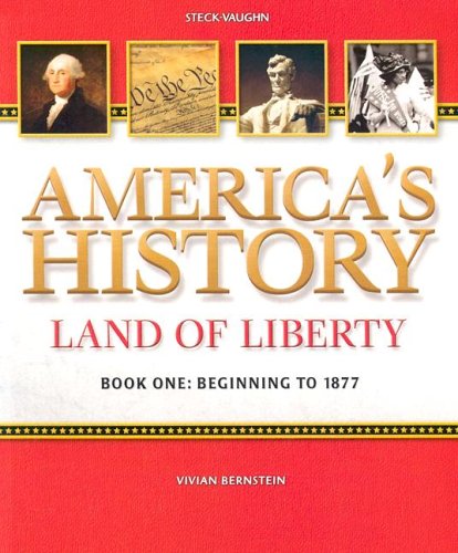 American History Land Of Liberty: Student Reader, Book 1,New