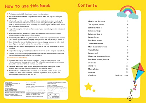 ABC Workbook: Ages 35 (Collins Easy Learning Preschool),Used