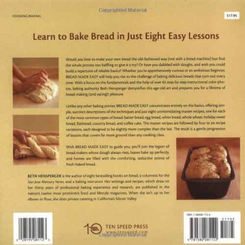 Bread Made Easy: A Baker's First Bread Book,New