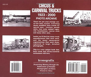 Circus & Carnival Trucks: 19232000 Photo Archive