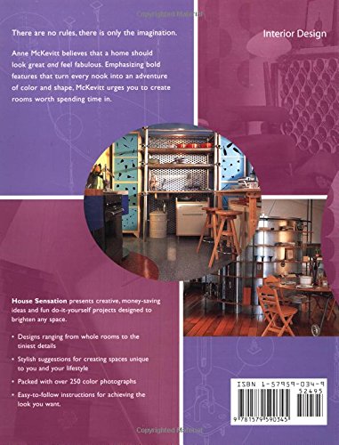 House Sensation: Spirited and Stylish Home Decorating,Used