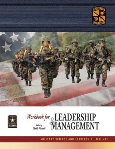 MSL 401 Leadership and Management Workbook,Used