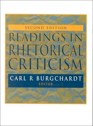 Readings in Rhetorical Criticism, second edition,Used