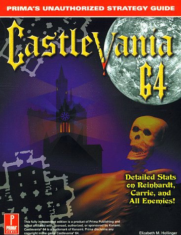 Castlevania 64: Prima's Unauthorized Strategy Guide,Used