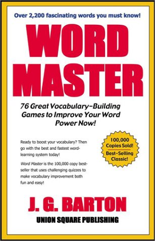 Word Master: Great Vocabulary Building Games to Improve Your Word Power Now,New