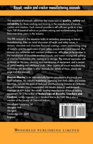 Biscuit, Cookie and Cracker Manufacturing Manuals: Manual 5: Secondary Processing in Biscuit Manufacturing (Woodhead Publishing ,Used