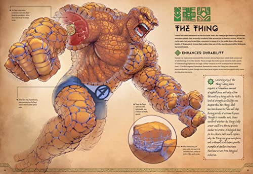 Marvel Anatomy: A Scientific Study Of The Superhuman
