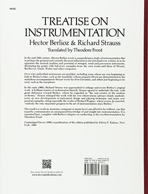 Treatise on Instrumentation (Dover Books On Music: Analysis),Used