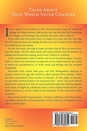 Consciousness: Talks About That Which Never Changes,Used