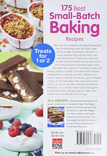 175 Best SmallBatch Baking Recipes: Treats for 1 or 2