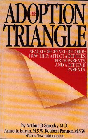 The Adoption Triangle: Sealed or Opened Records: How They Affect Adoptees, Birth Parents, and Adoptive Parents,Used
