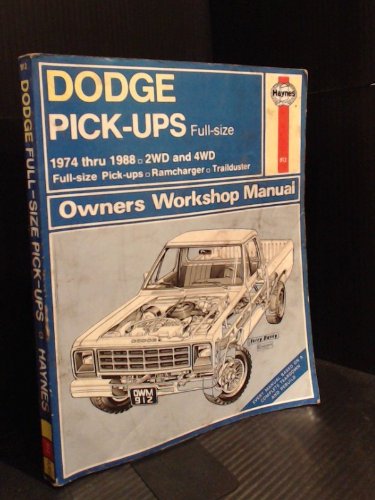 Dodge pickups owners workshop manual,Used