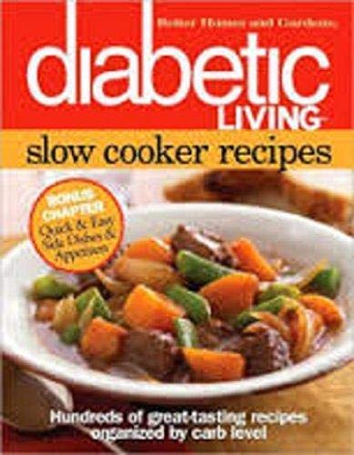 Better Homes And Gardens Diabetic Living Slow Cooker Recipes Bn Edition,Used