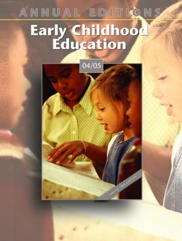 Annual Editions: Early Childhood Education 04/05 (Annual Editions),Used