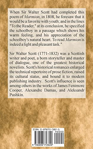 Marmion: A Tale of Flodden Field, a Poem in Six Cantos,Used
