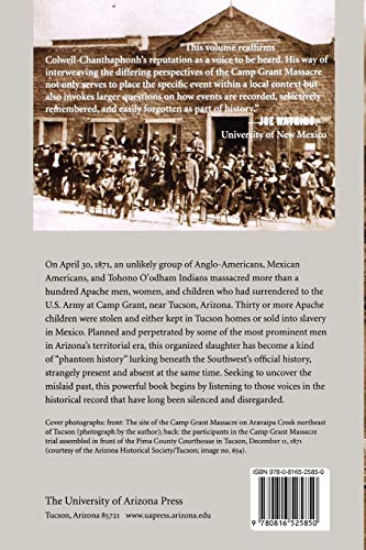 Massacre At Camp Grant: Forgetting And Remembering Apache History