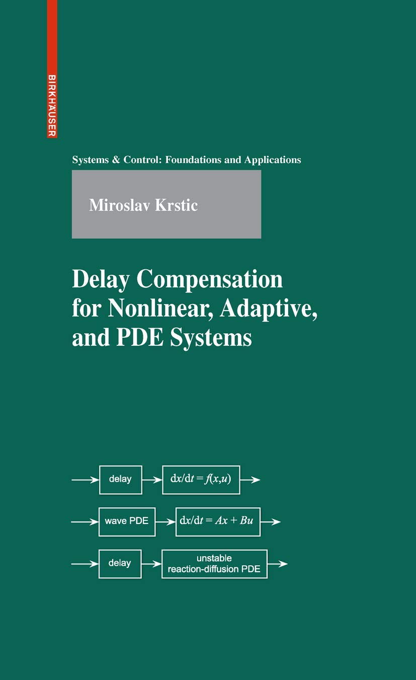 Delay Compensation For Nonlinear, Adaptive, And Pde Systems (Systems & Control: Foundations & Applications),Used