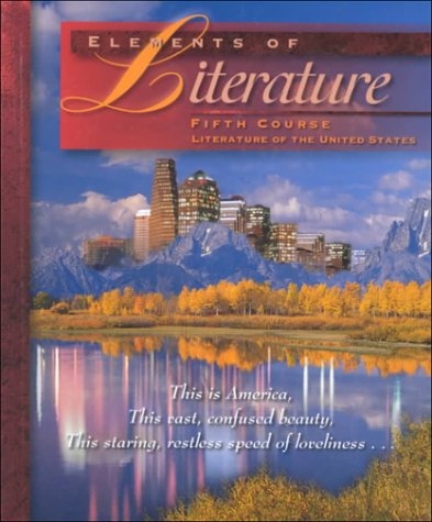 Elements of Literature: Fifth Course,Used