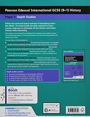 Pearson Edexcel International GCSE (91) History: Paper 1 Depth Studies,Used